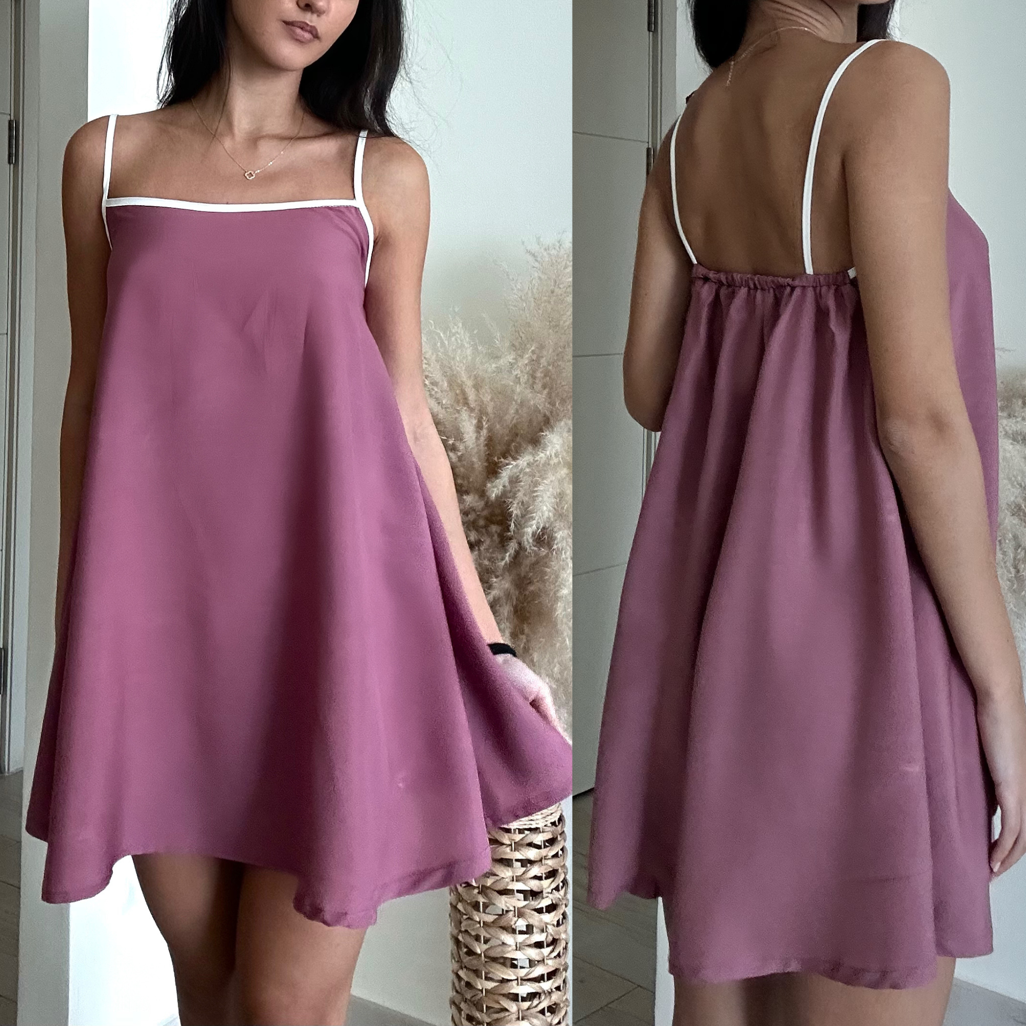 Swing Beach Dress Pattern (XS-XXL)