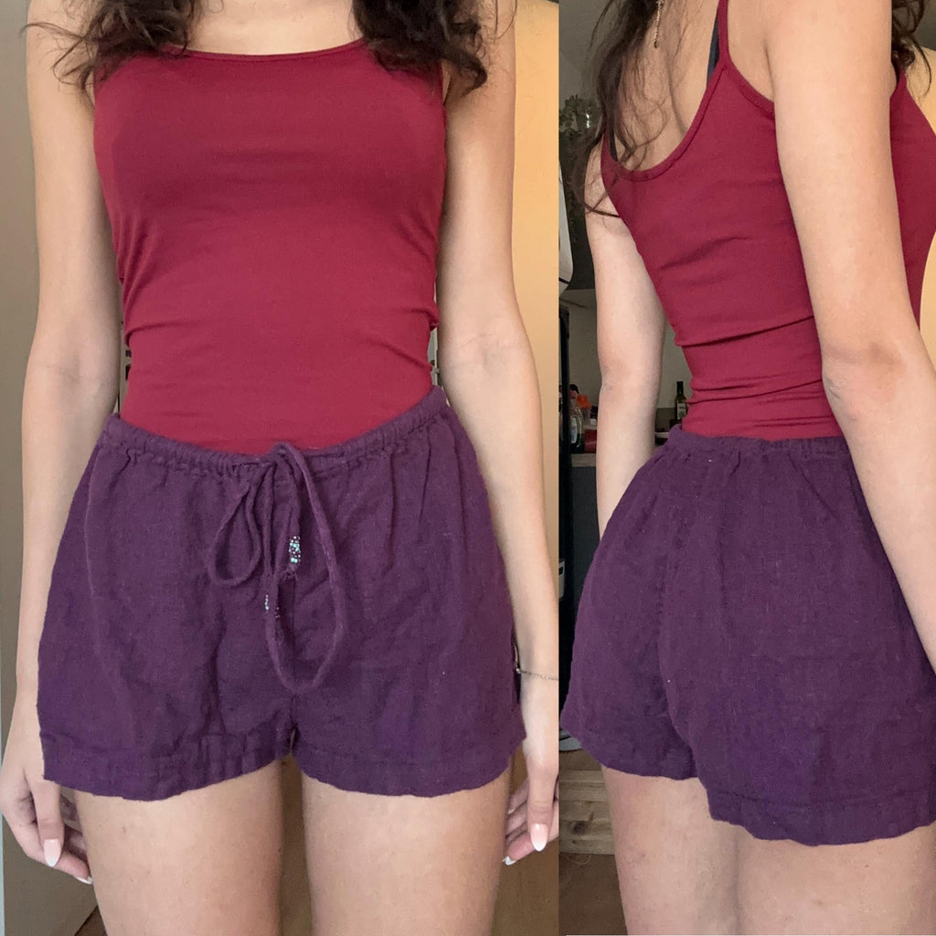 Linen Shorts Sewing Pattern: Beginner-Friendly (Digital PDF Download, XS-XXL)
