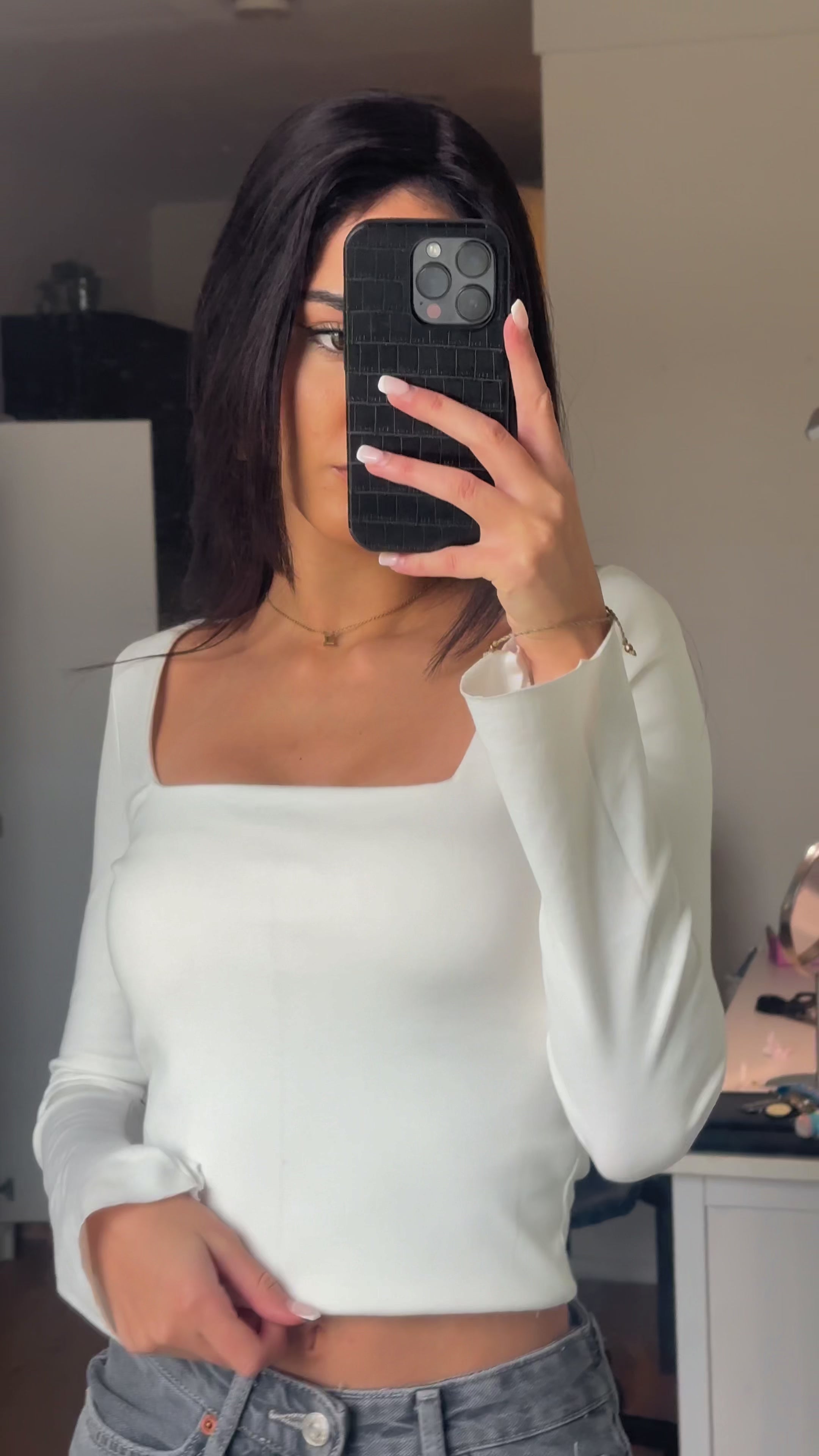 Flared Sleeve Top Sewing Pattern (XS-XXL)