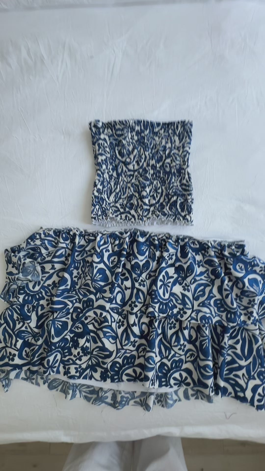 Shirred Ruffle Summer Dress Sewing Pattern (XS-XXL)